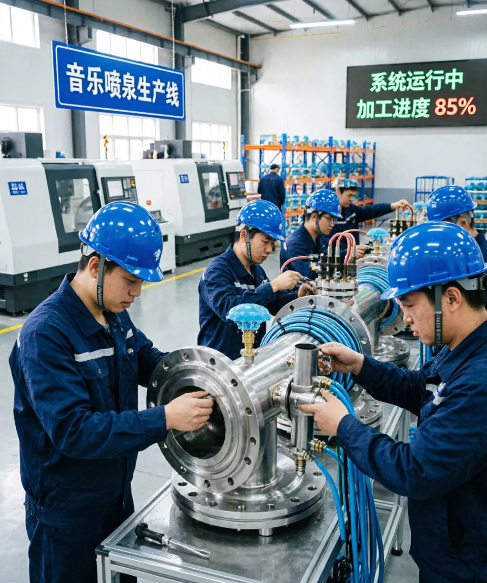 Musical Fountain Manufacturing