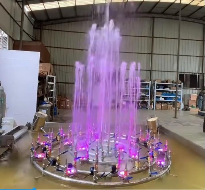 Small Home Lighting Musical Fountain