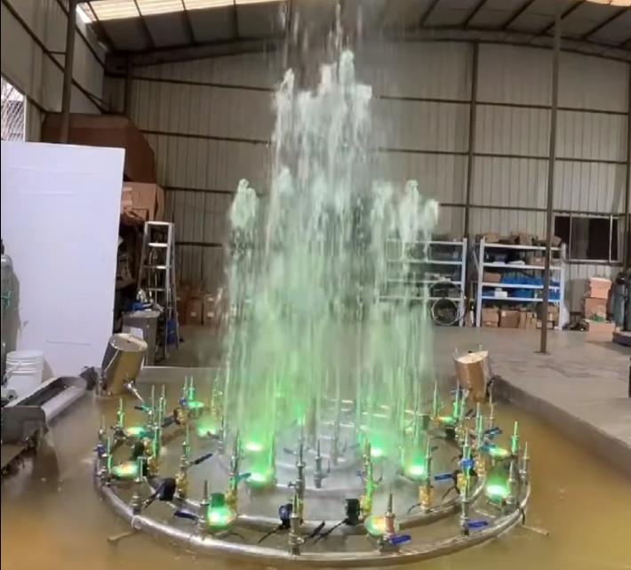 Small Home Lighting Musical Fountain