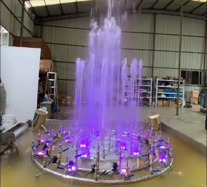 Small Home Lighting Musical Fountain