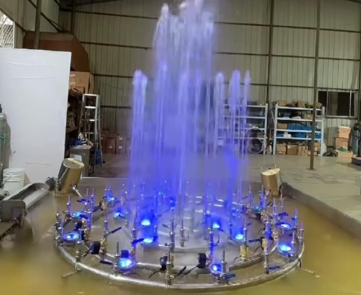 Small Home Lighting Musical Fountain