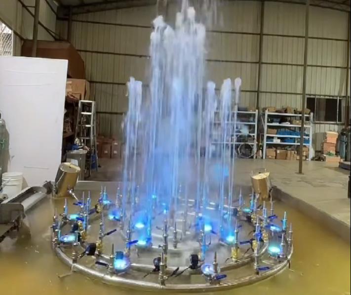 Small Home Lighting Musical Fountain