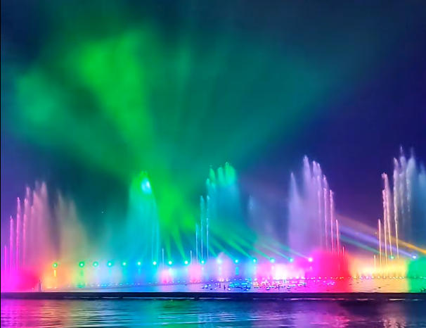 Large-scale Project of Water Musical Fountain, Waterscape and Light Show