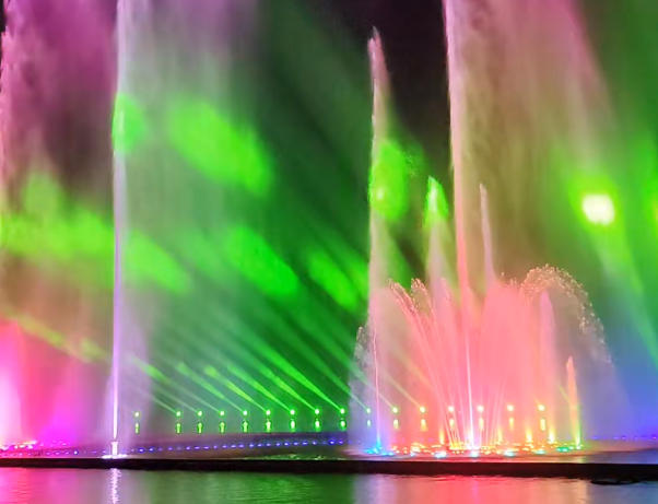 Large-scale Project of Water Musical Fountain, Waterscape and Light Show