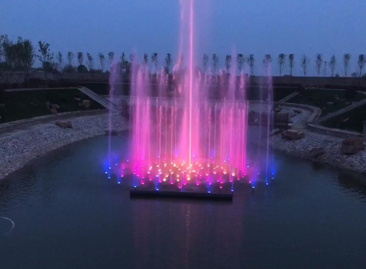 Small Artificial Lake Musical Fountain in Jinzhou