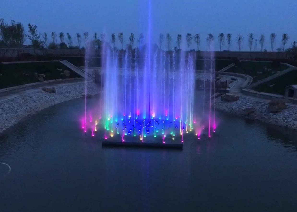 Small Artificial Lake Musical Fountain in Jinzhou