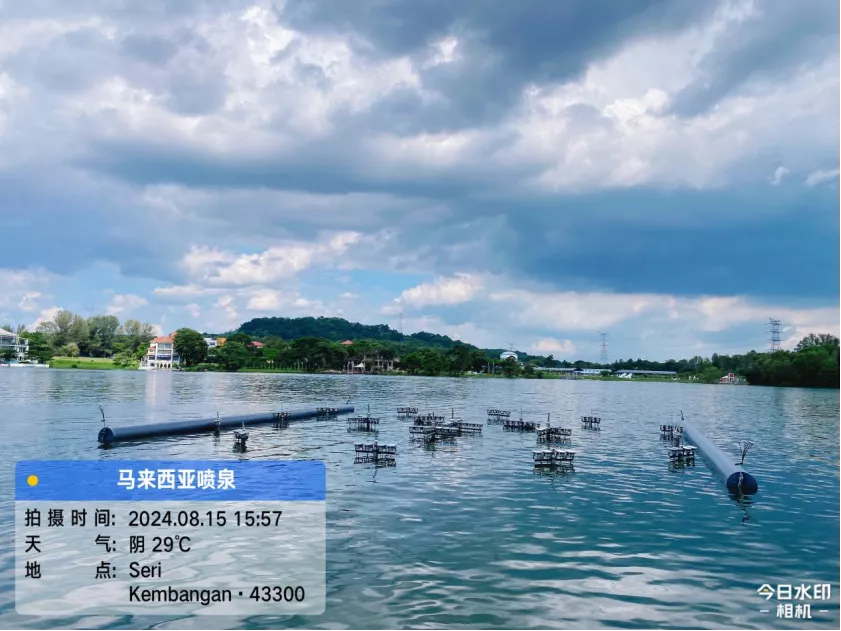 Lake Musical Fountain in Seri Kembangan, Malaysia